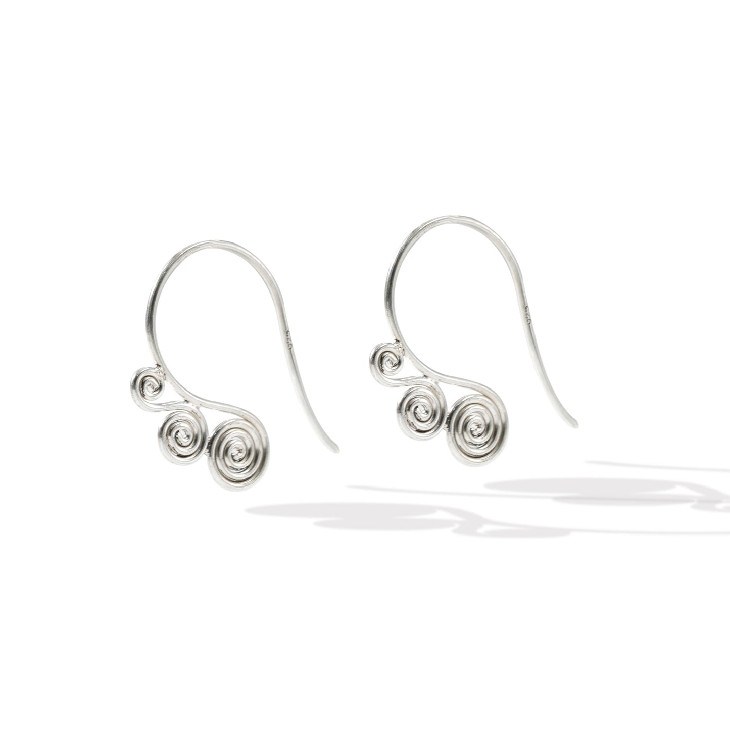 EARRING SWIRL WIRE