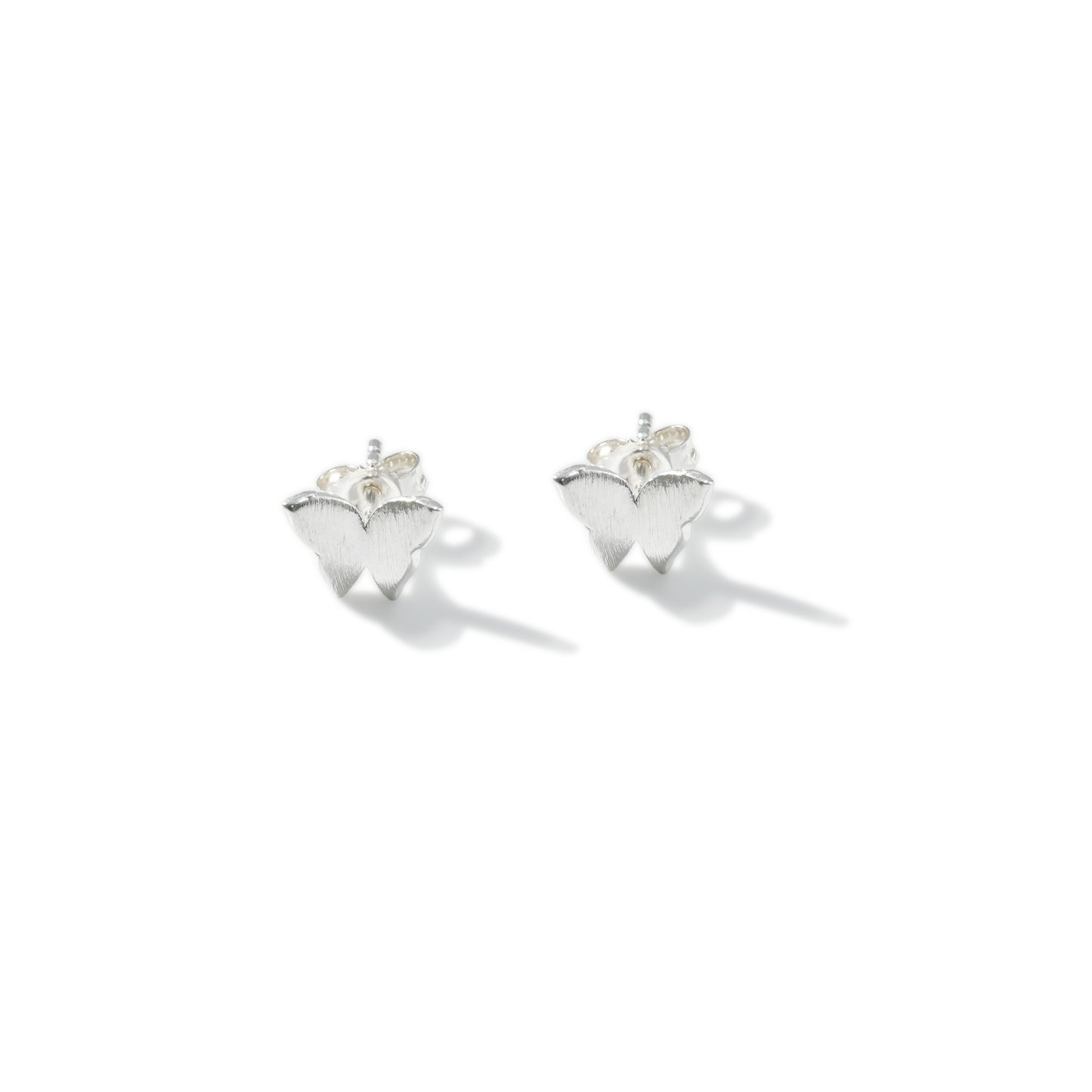 EARRING BUTTERFLY SANDBLAST 011-32907