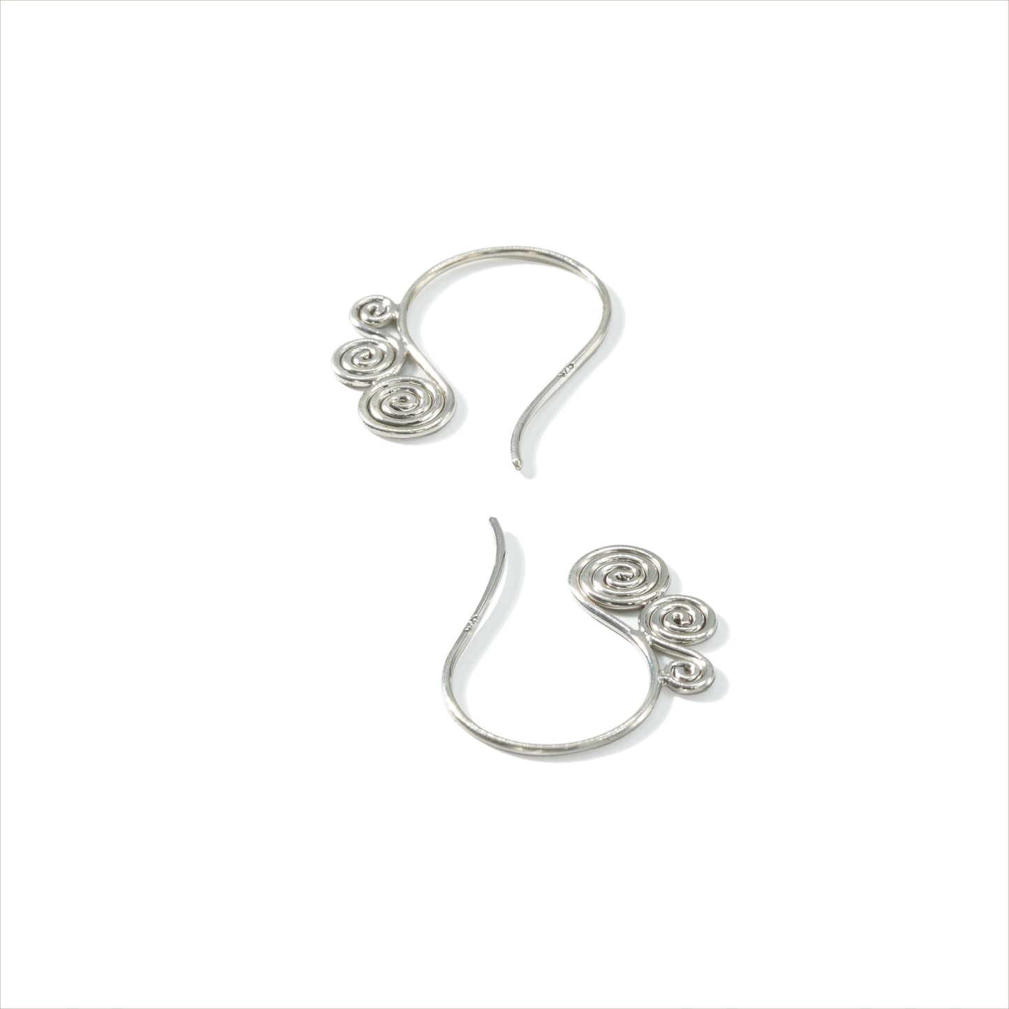 EARRING SWIRL WIRE