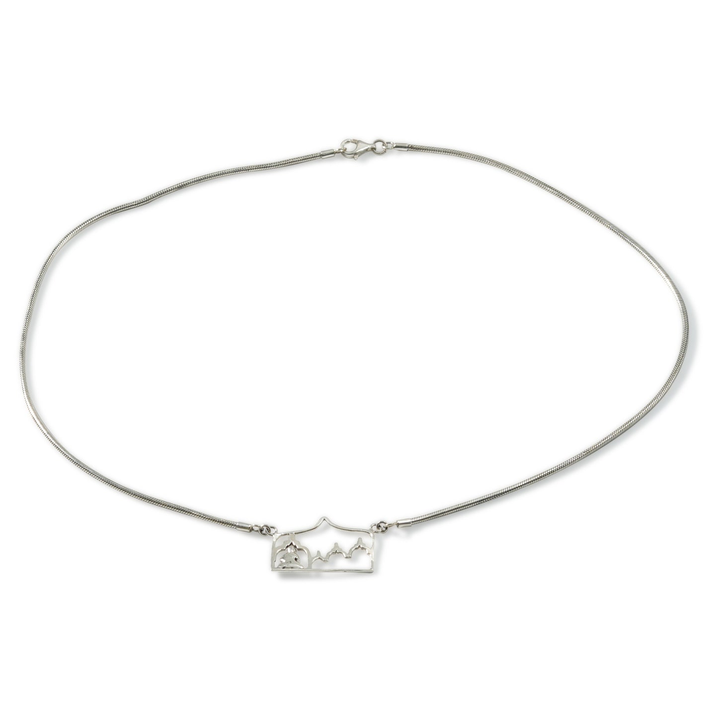 NECKLACE SILHUETTE BOROBUDDHA