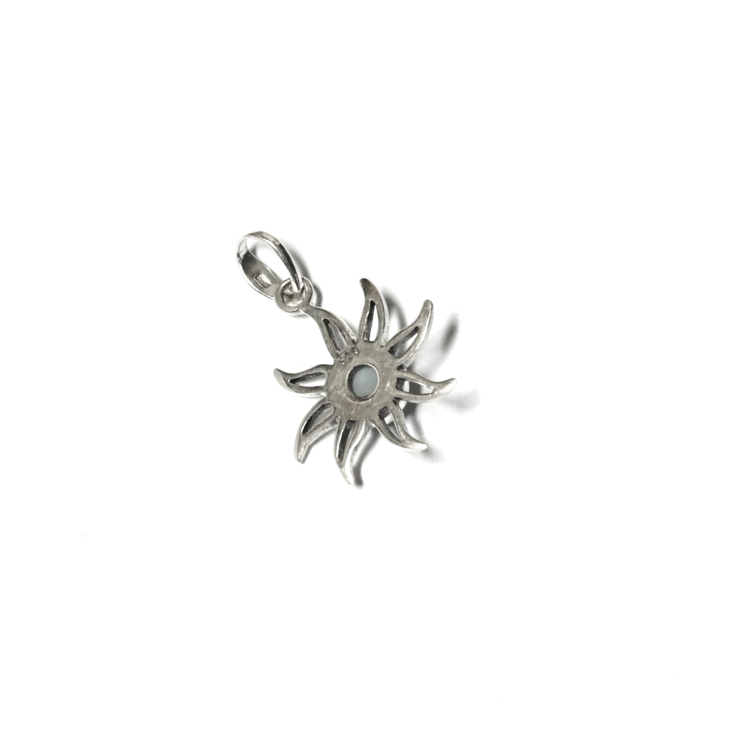 NECKLACE SUN LARIMAR