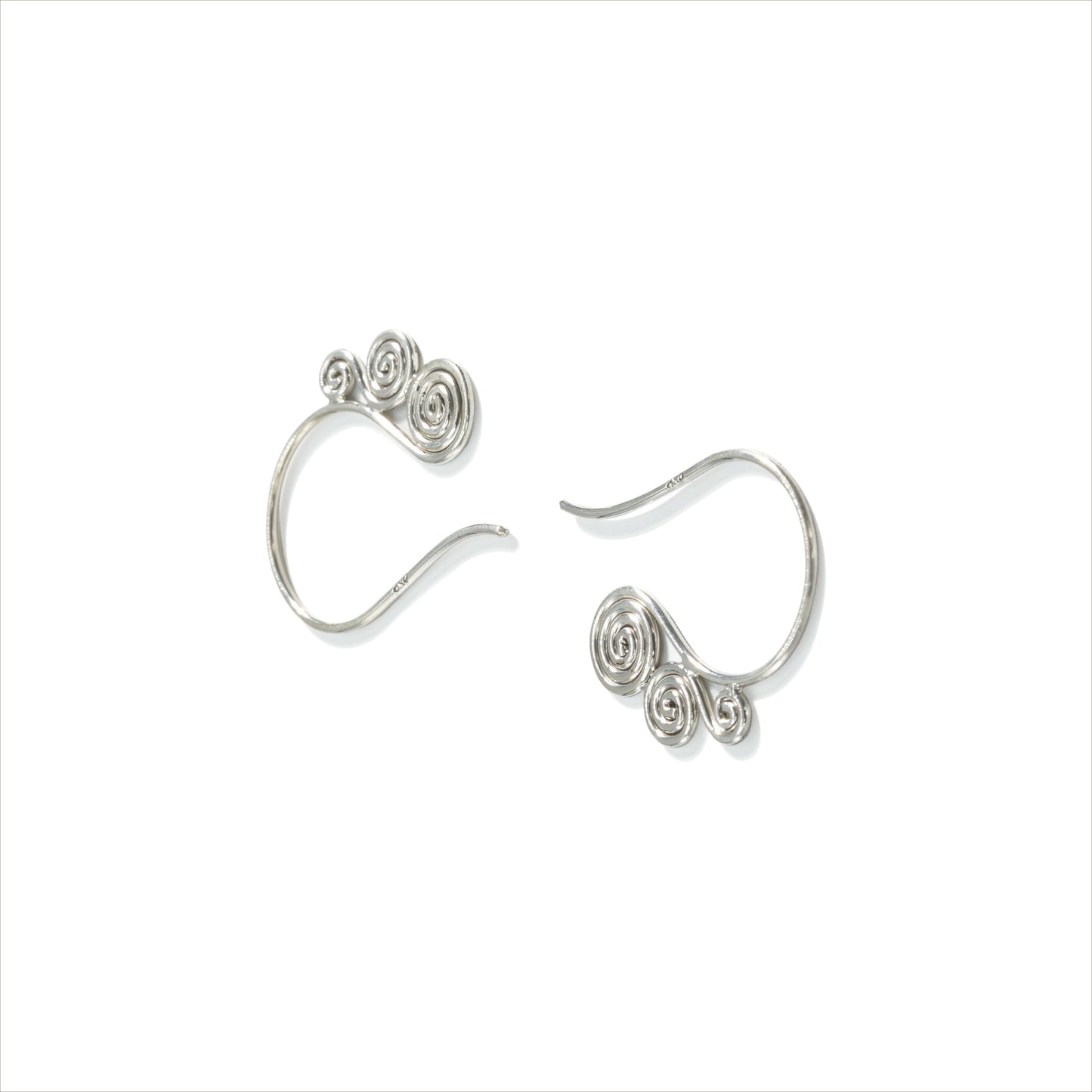 EARRING SWIRL WIRE