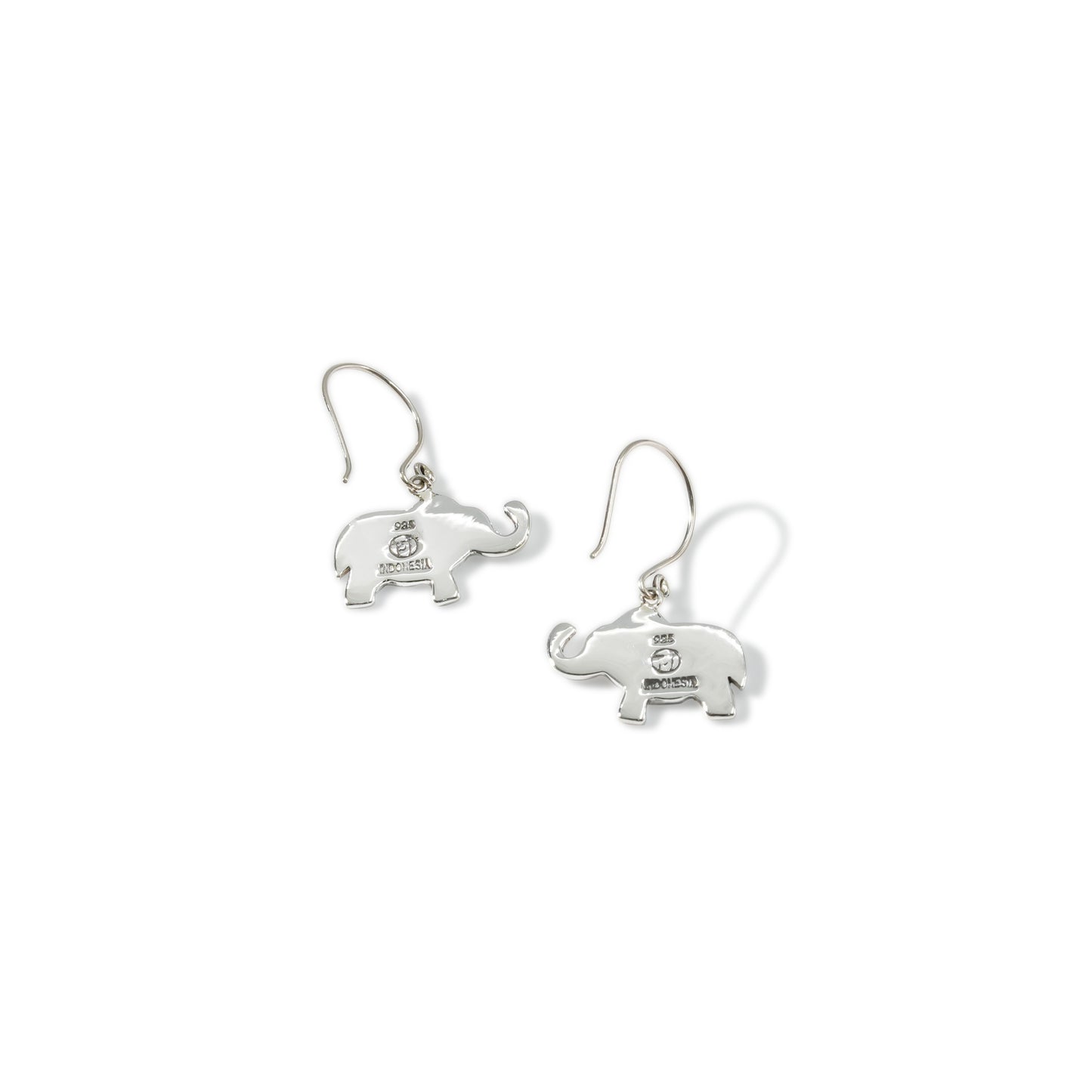 EARRING ELEPHANT PLAIN