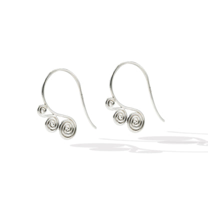 EARRING SWIRL WIRE