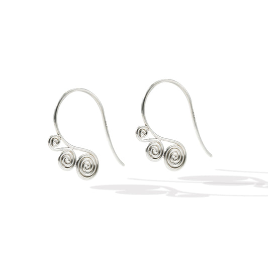EARRING SWIRL WIRE
