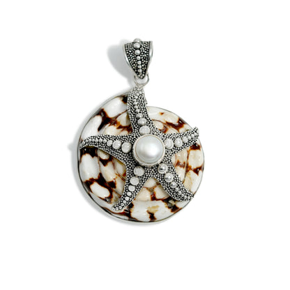 PENDANT ROUND STARFISH