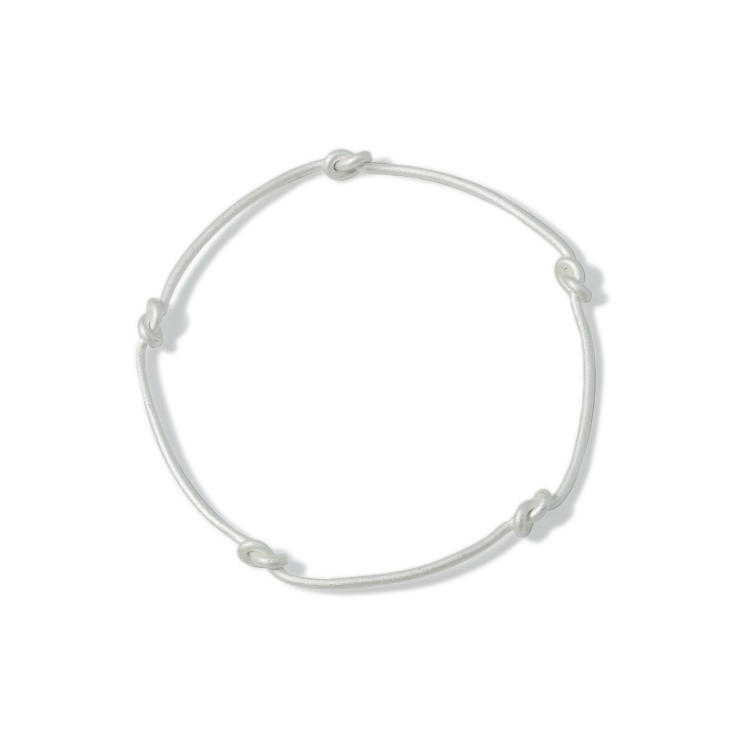 BRACELET BANGLE FIVE KNOTS