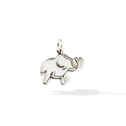 PENDANT DOUBLE ELEPHANT CHARMS
