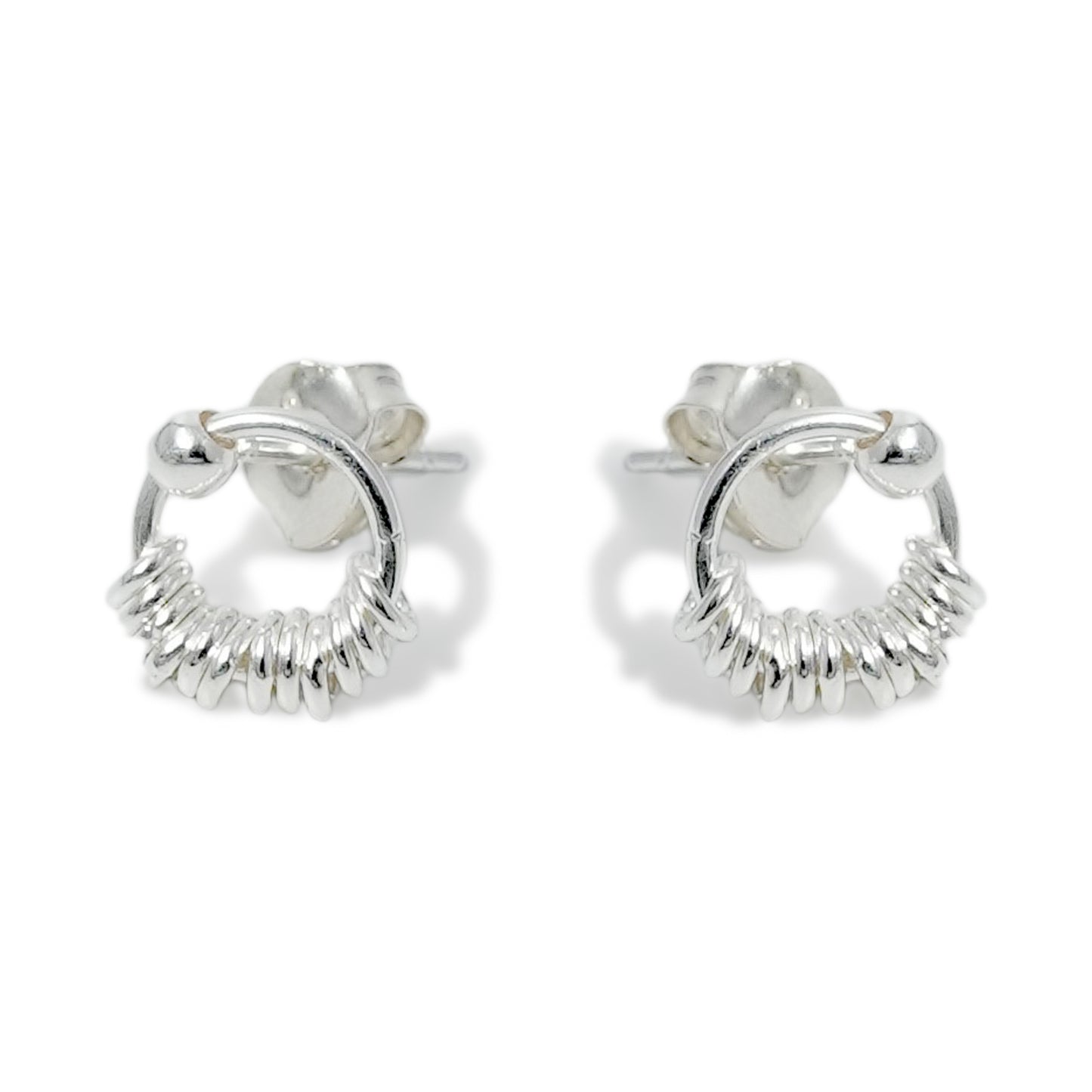 EARRING ROUND RING RING PLAIN