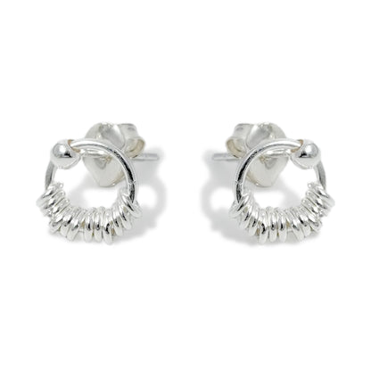 EARRING ROUND RING RING PLAIN