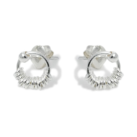 EARRING ROUND RING RING PLAIN