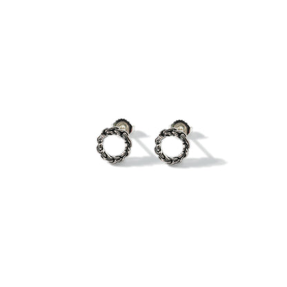 EARRING ROUND DONUT NAGA