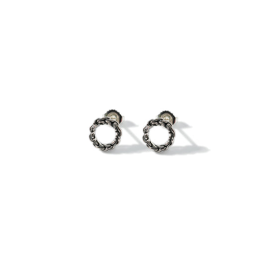 EARRING ROUND DONUT NAGA