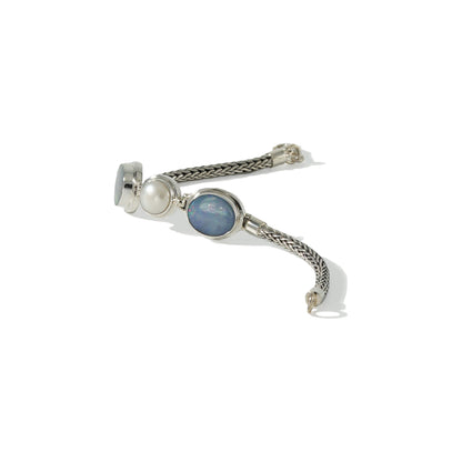 BRACELET ID SOCA DOUBLET OPAL