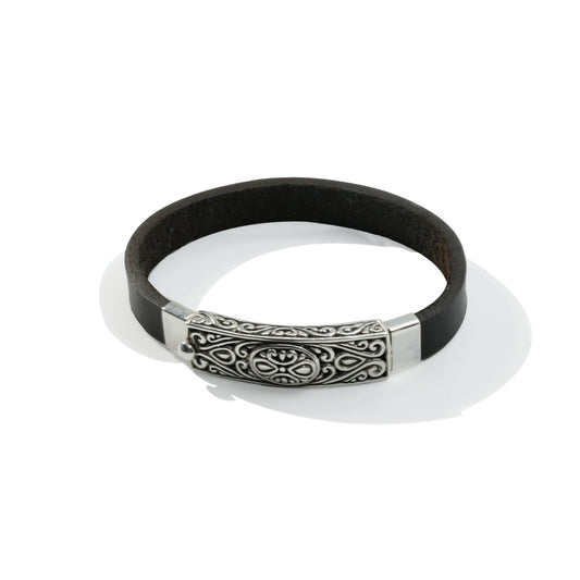 BRACELET LEATHER ID UKIR