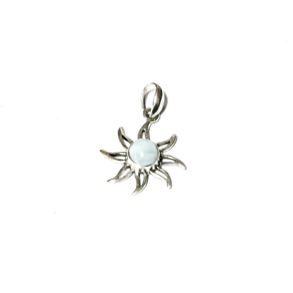 NECKLACE SUN LARIMAR
