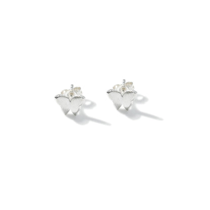 EARRING BUTTERFLY SANDBLAST 011-32907