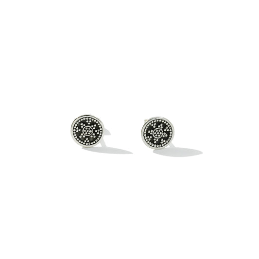 EARRING STUD ROUND JAWAN GUNUNG
