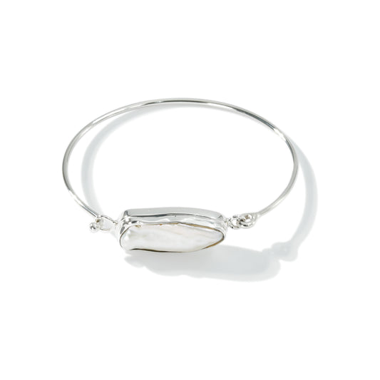 BRACELET BANGLE KESHI PEARL