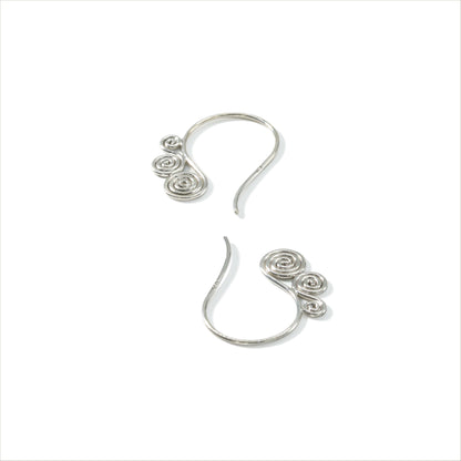 EARRING SWIRL WIRE