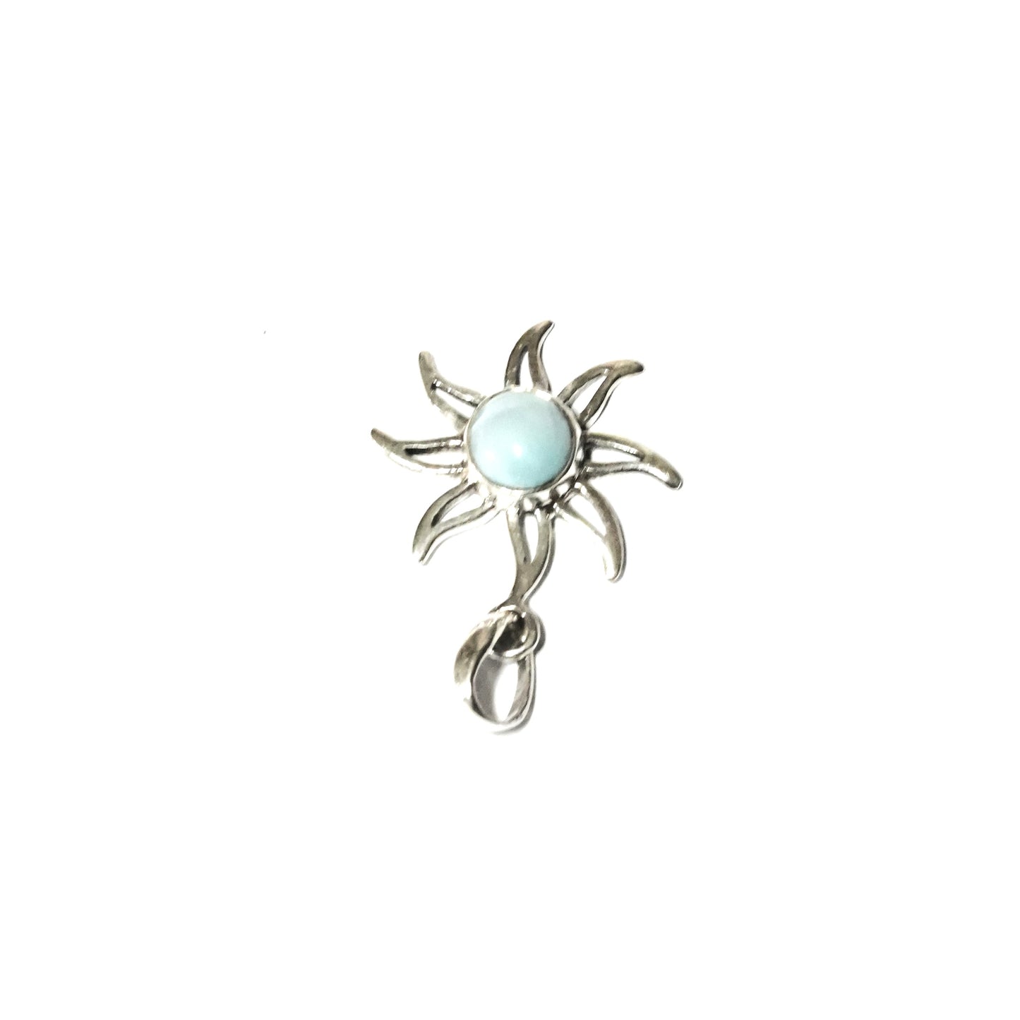 NECKLACE SUN LARIMAR