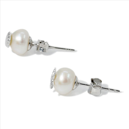 EARRING MIS MATCHED NAUTICA WITH RHODIUM PLATED
