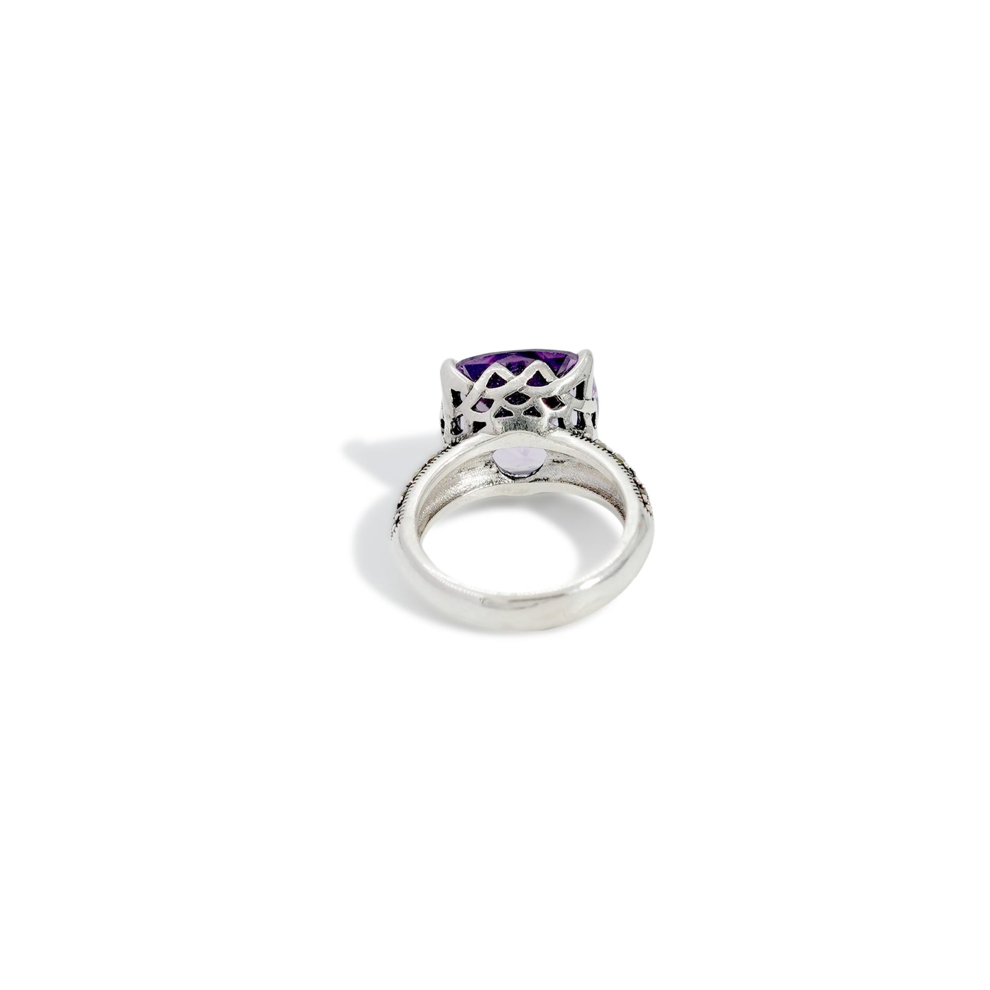 RING DOME AMETHYST