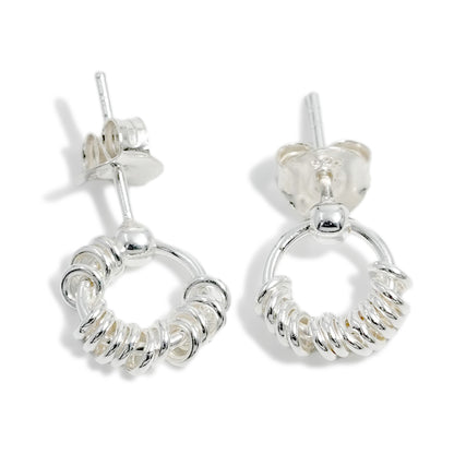 EARRING ROUND RING RING PLAIN