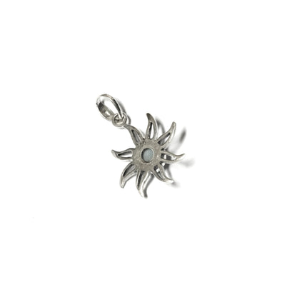 NECKLACE SUN LARIMAR