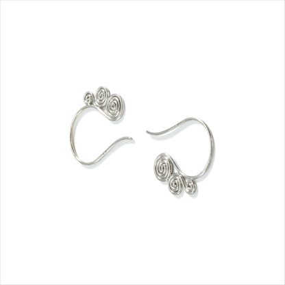 EARRING SWIRL WIRE