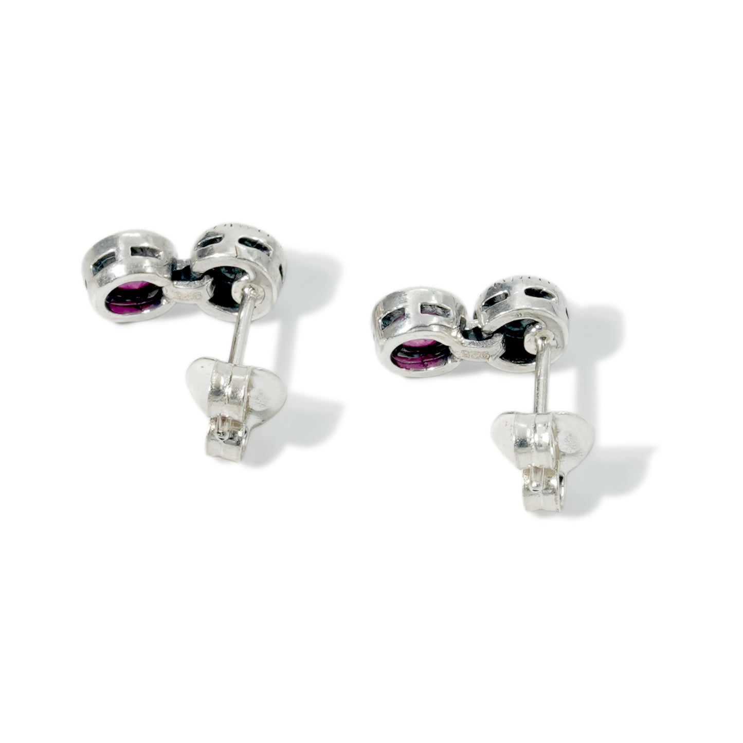 EARRING TWO ROUND S
