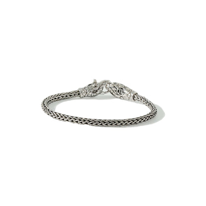 BRACELET CHAIN SNAKE HEAD CLASP