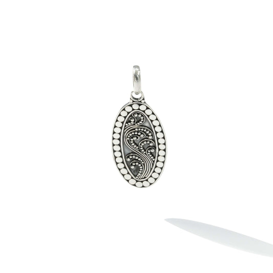 PENDANT BUN OVAL