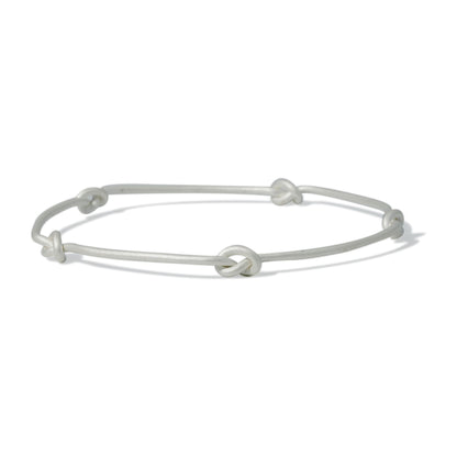 BRACELET BANGLE FIVE KNOTS