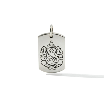 PENDANT DOG TAG GANESHA