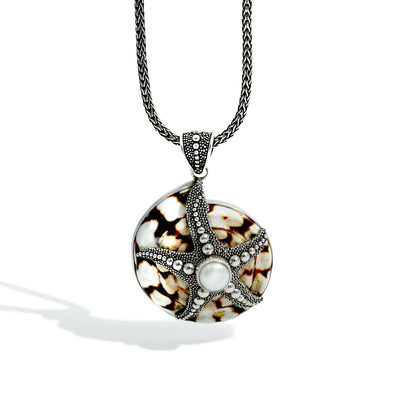 PENDANT ROUND STARFISH