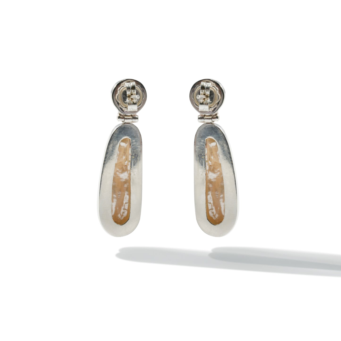 EARRING WITH FRESH WATER AND KESHI PEARL